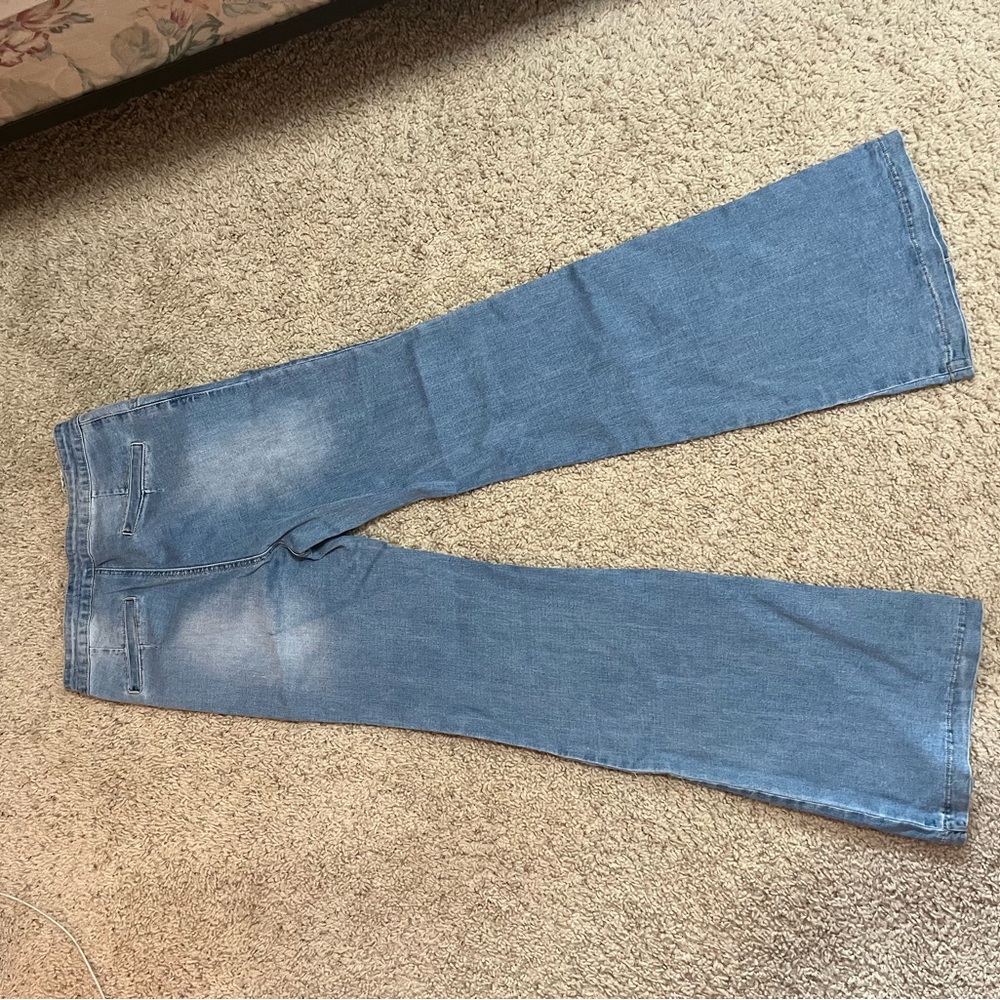 Flare blue jeans- medium